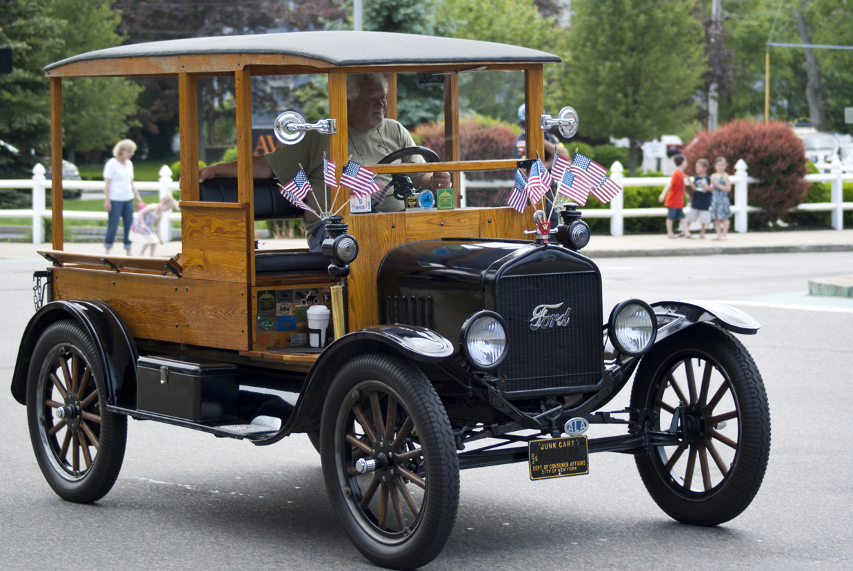Antique Car in Parade