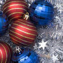 3586-red and blue christmas balls