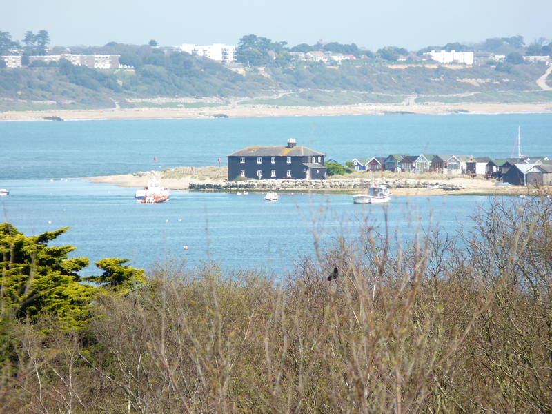 <p> The Black House on the sandspit at the entrance to Christchurch Harbour</p>