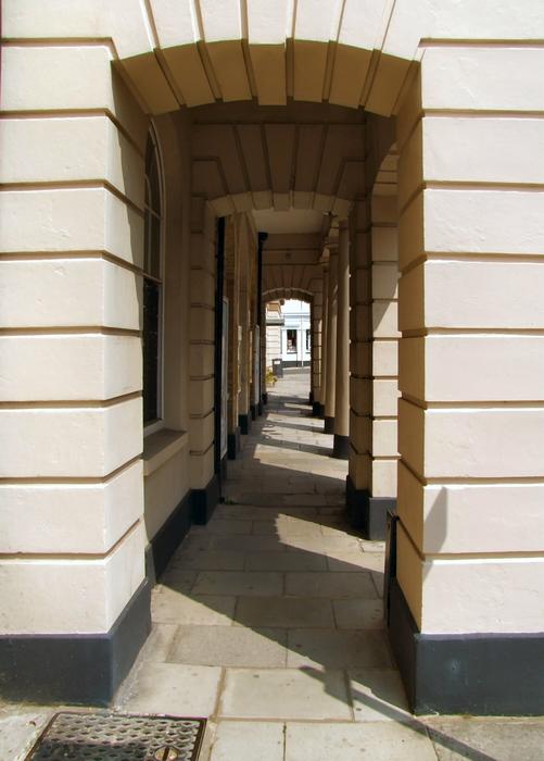 <p> Colonnade, Ryde Town Hall, Isle of Wight</p>