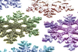 3606-multicolor snowflakes