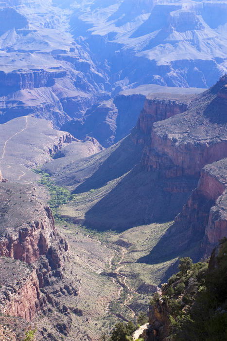 grand canyon landscape the results of millions of years of erosion