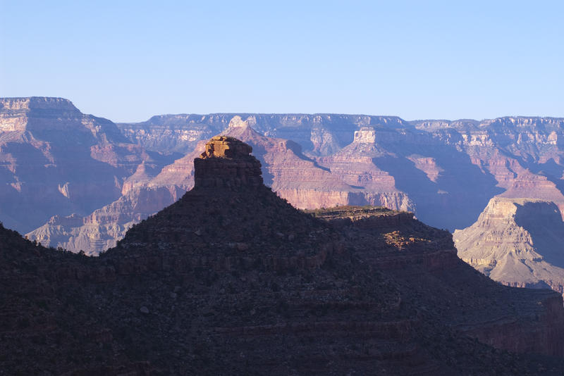 spectacular geological formations in the of the grand canyon