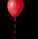 3836-red floating balloon