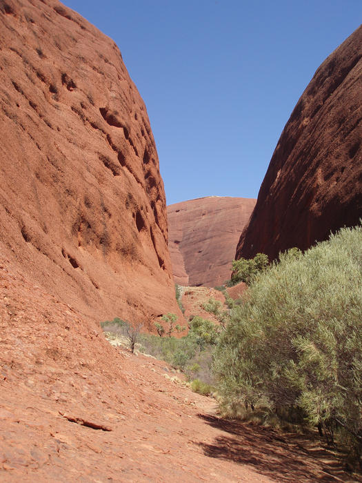some of the amazing rock domes that form kata tjuta in the northern territory