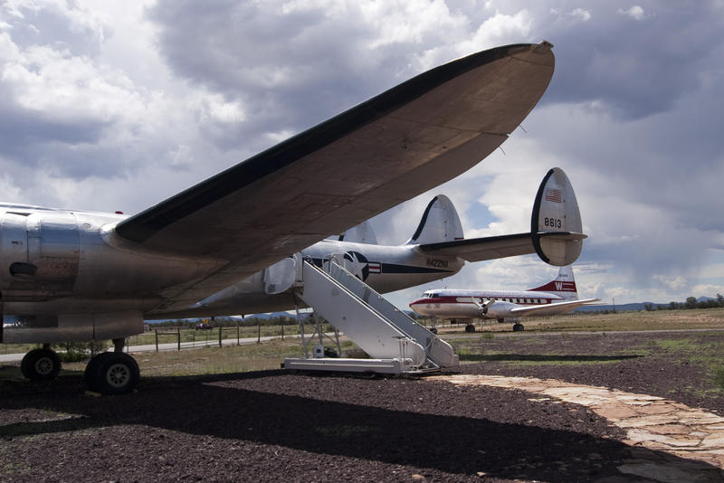 old propeller driven pre-jet age aircraft