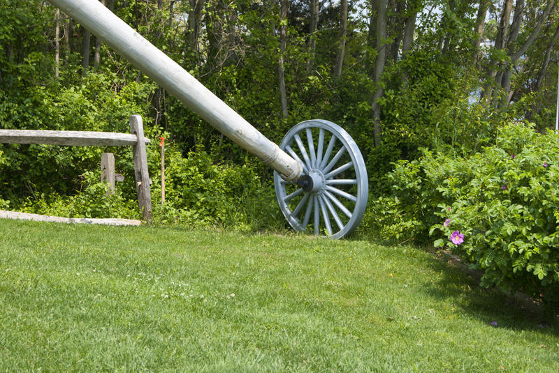 <p>An Old Windmill Wheel</p>An old windmill rotation wheel