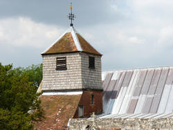 4391   rustic bell tower