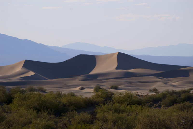 sand dunes in death valley