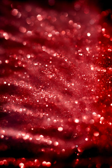 an ethereal looking red glitter festive background
