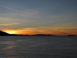 3391-sunset ocean panorama