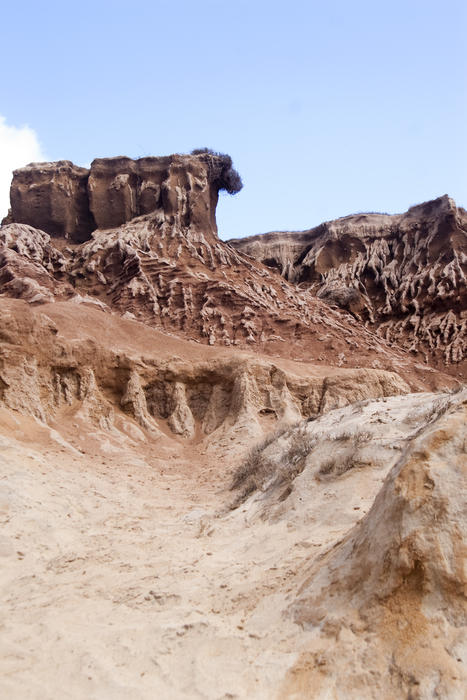 geology of the grand canyon, unsual patterns in weathered stone