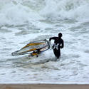 4257   windsurfer in surf