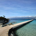 4424   Jetty Landing at Plage du Loto, Desert des Agriates, Corsica