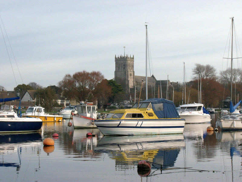 <p>Boats On The Stour</p>