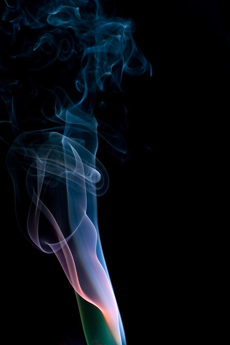 a colorful abstract smoke background