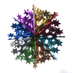 4701   multicolour hanging star