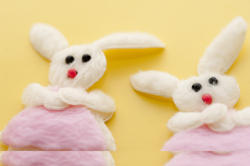 5059   Easter Girl Bunnies