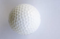 4834   golf ball on white