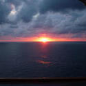 4895   sunset from the ship