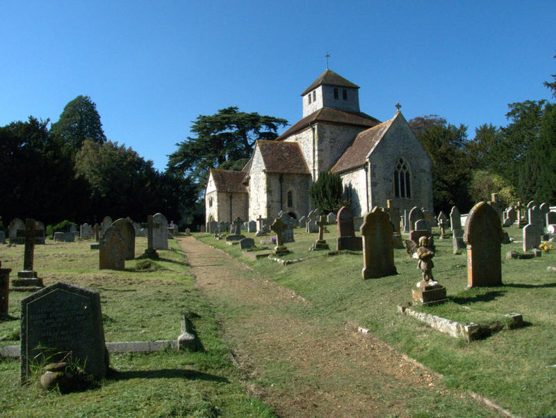 <p> Saxon Church Breamore</p>