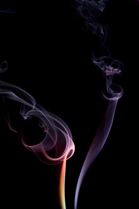 beautiful abstract purple and pink smoke patterns