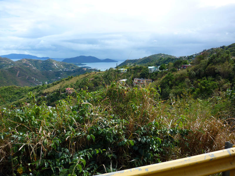 a view of the island of tortolia, british virgin islands