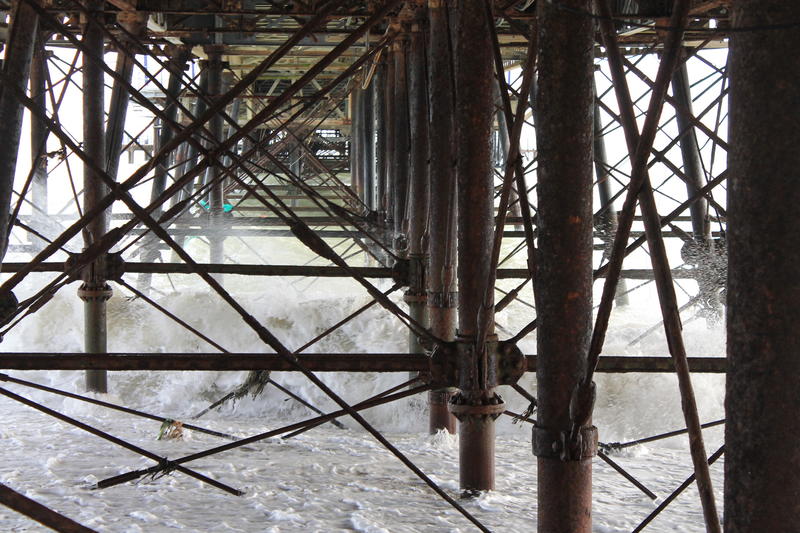 <p>The stucture of Eastbourne Pier,</p>