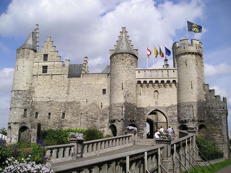<p>Castle in Antwerp</p>OLYMPUS DIGITAL CAMERA
