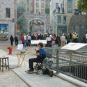 6707   Busker in Quebec City