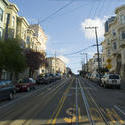 stock image 5571   cable car tracks