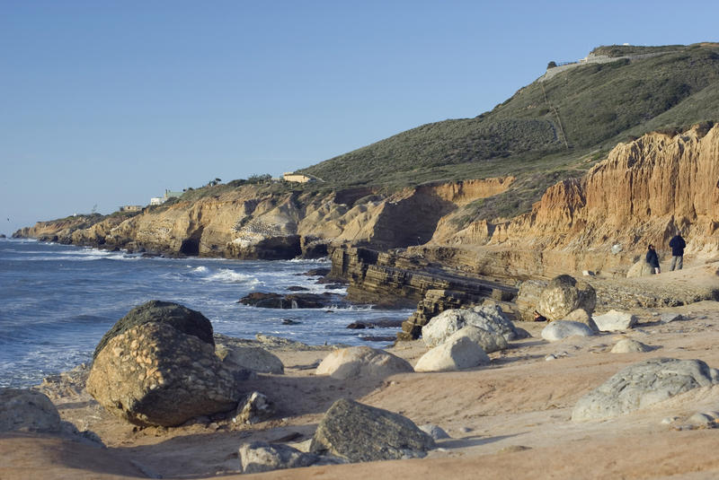 pacific seascape, cabrillo national monument, san diego