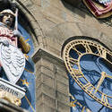 7586   Cardiff Castle Clock Tower detail