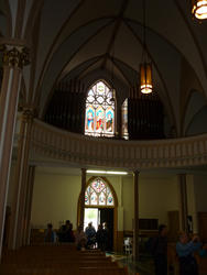 6711   Church interior with congregation