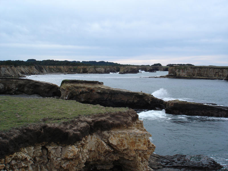 panoramic view of the north california coastline