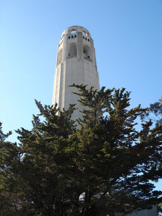 san franciscos famous coit tower memorial