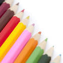6944   Artistic palette of coloured pencils