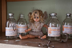 7214   doll in abandoned hospital