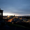 7162   View of Edinburgh at night from Carlton Hill