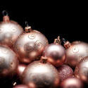 6812   Festive golden baubles