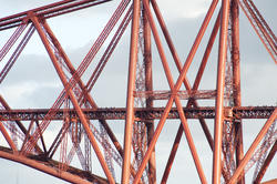 7151   Detail of the cantilever Forth Rail Bridge