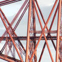 7151   Detail of the cantilever Forth Rail Bridge