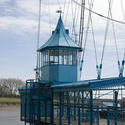 7609   Gondola of the Newport Transporter Bridge