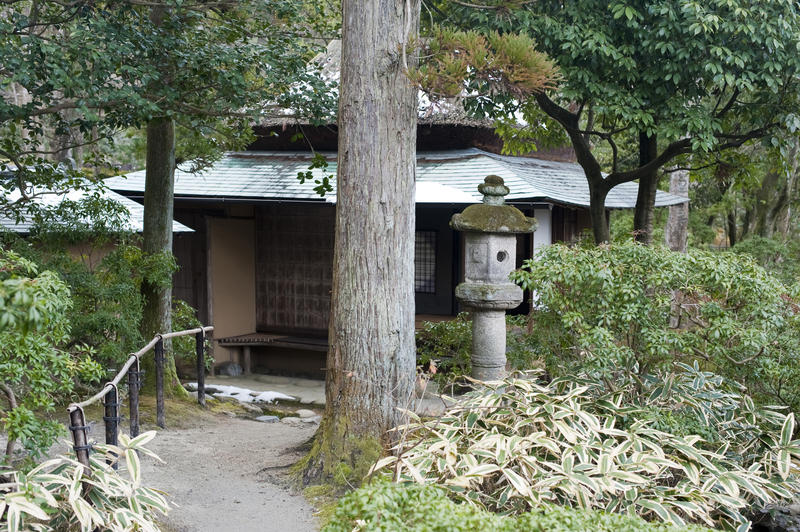 tea ceremony house located near the scenic Yoshiki River and the Todaiji temple, Nara