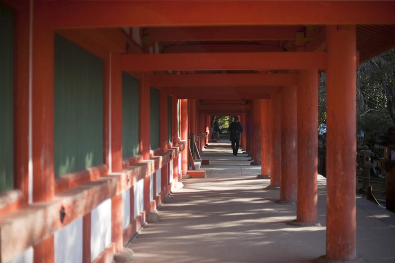 Kasuga Grand Shrine (Kasuga-taisha) a Shinto shrine in the city of Nara, in Nara Prefecture, Japan