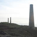 7251   Chimneys at the Botallack mines