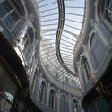 7592   Curving glass roof of the Morgan Arcade