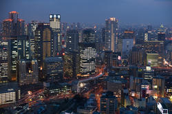 6013   nighttime urban osaka