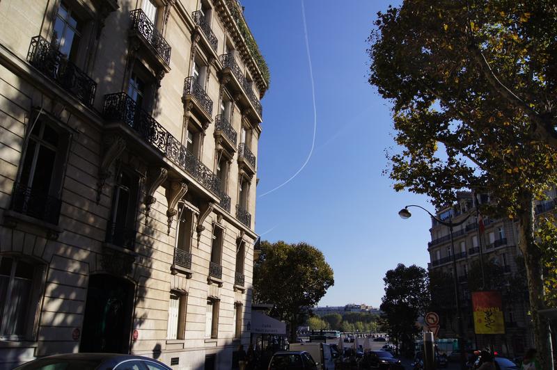 <p>street in Paris&nbsp;</p>