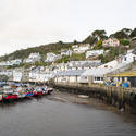 7315   Low tide at Polperro fishing village